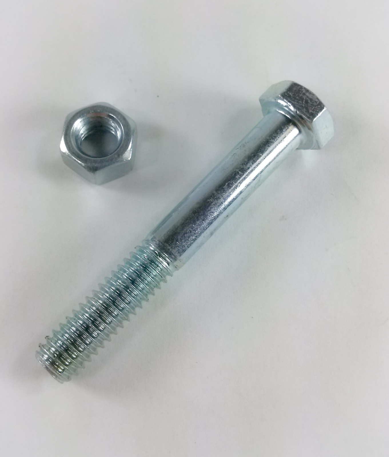 5" x 1-1/4" Polyurethane Shopping Cart Wheel with Axle and Nut (5/16") - 1 EA