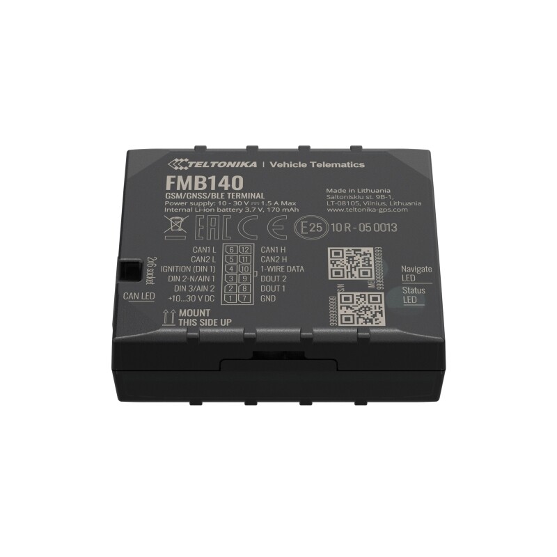 TELTONIKA GPRS/GNSS TRACKER WITH CAN data reading feature (FMB140)
