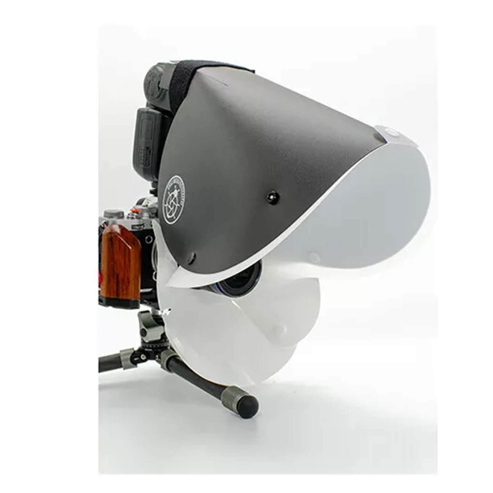 Macro Diffuser Reflector Soft Light Cover For Canon 100 Sony 90 Nikon 105 Lens