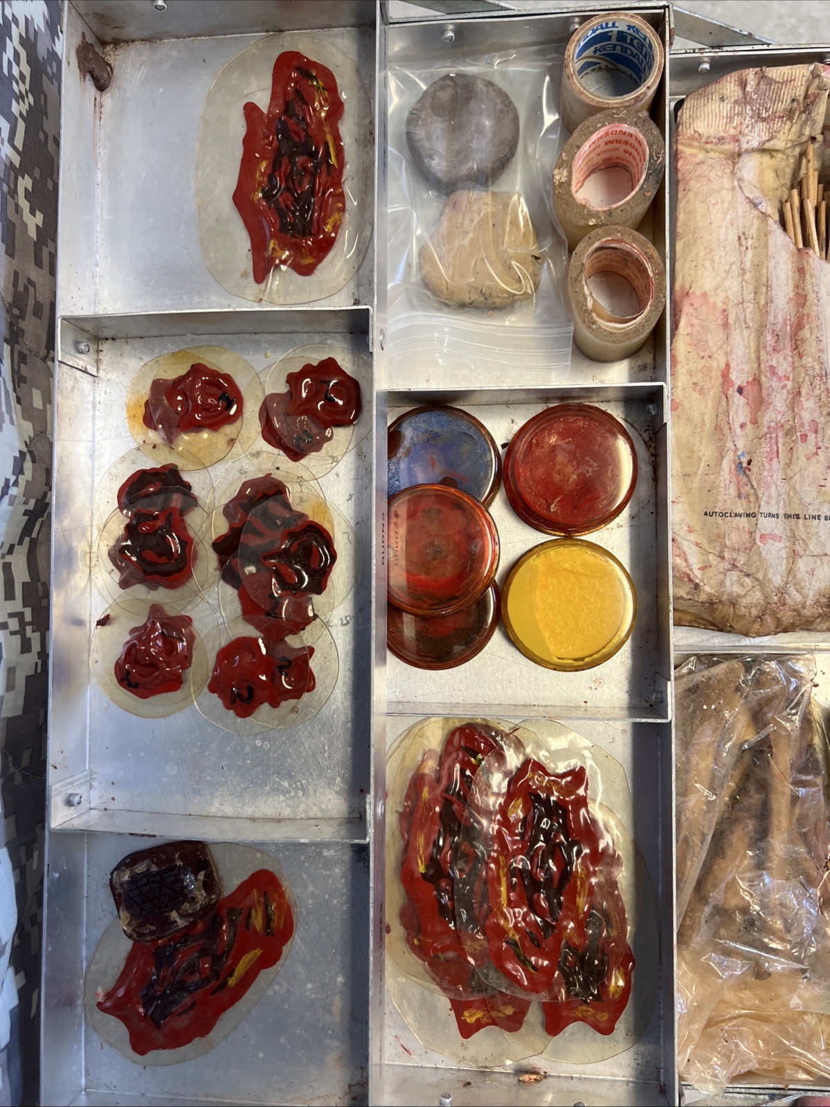 US ARMY Medical Service Casualty Simulation Kit Gentronics 1978 Training D-19