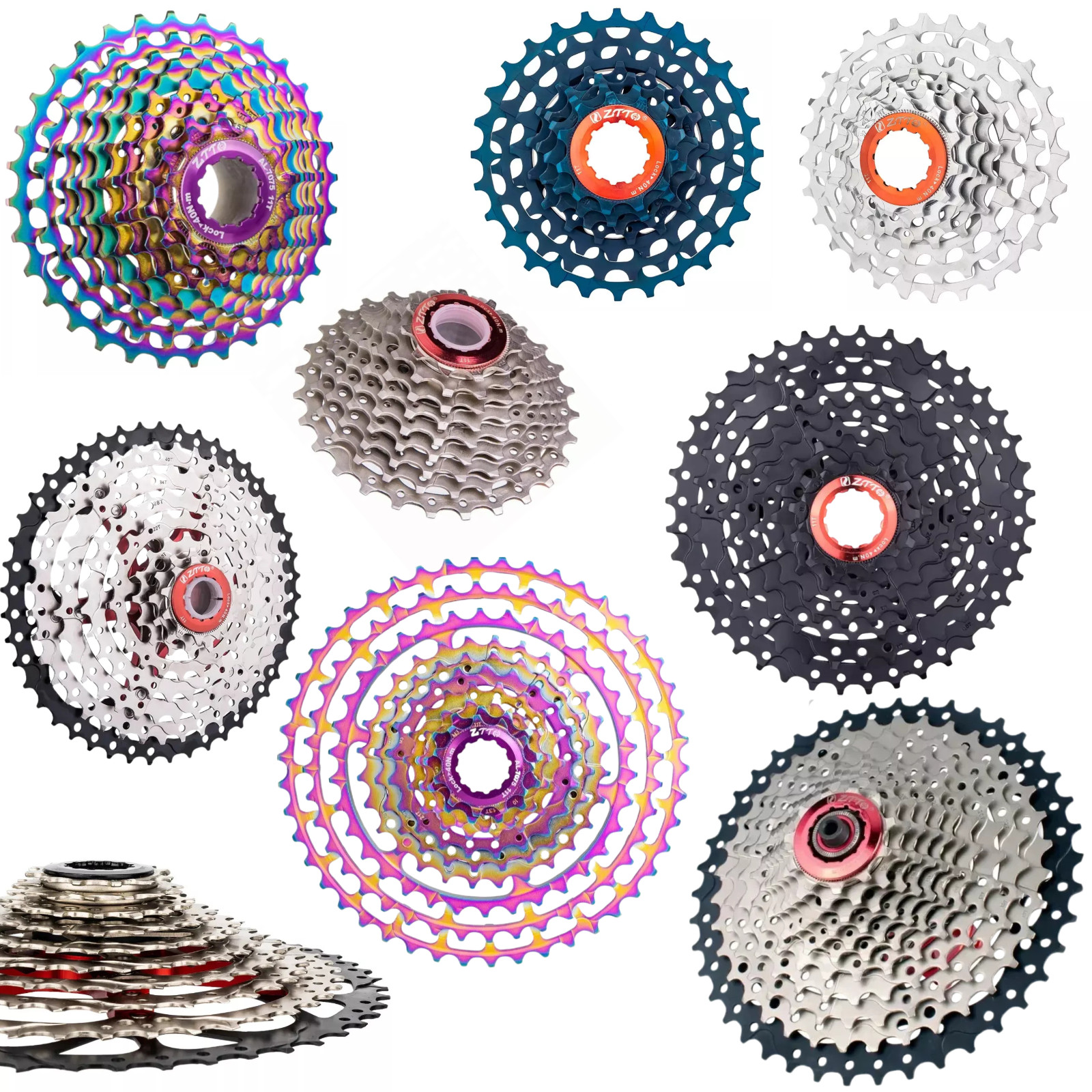 Bicycle 7/8/9/10/11 Speed Cassette HG Ultra Light Bike Gear Road Gravel Mountain