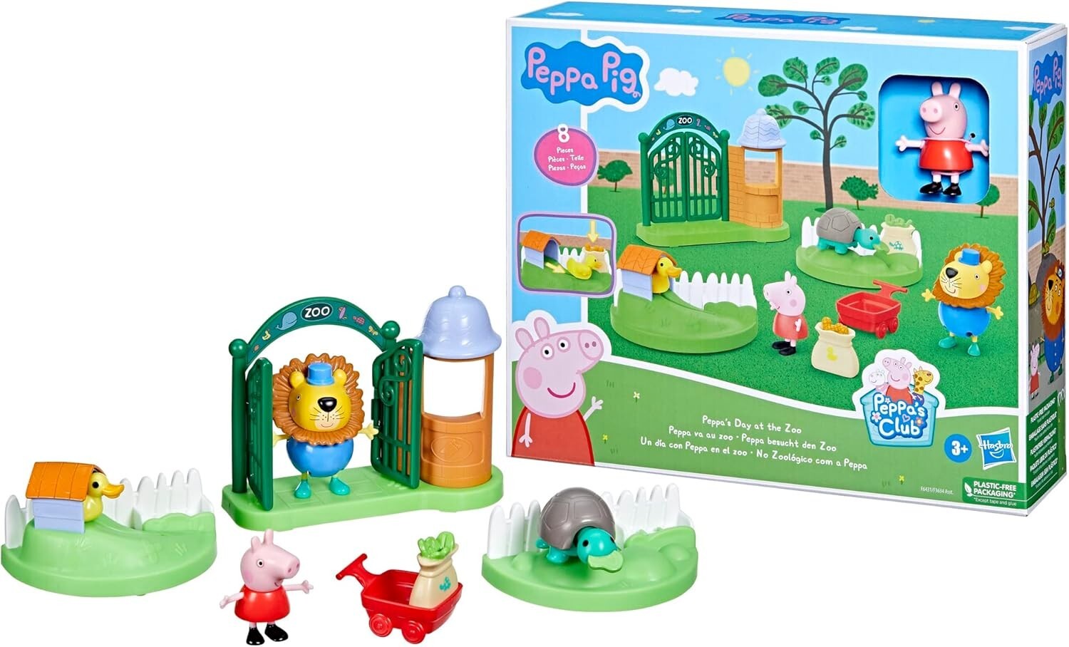 Peppa Pig Toys Peppa's Day at The Zoo Playset