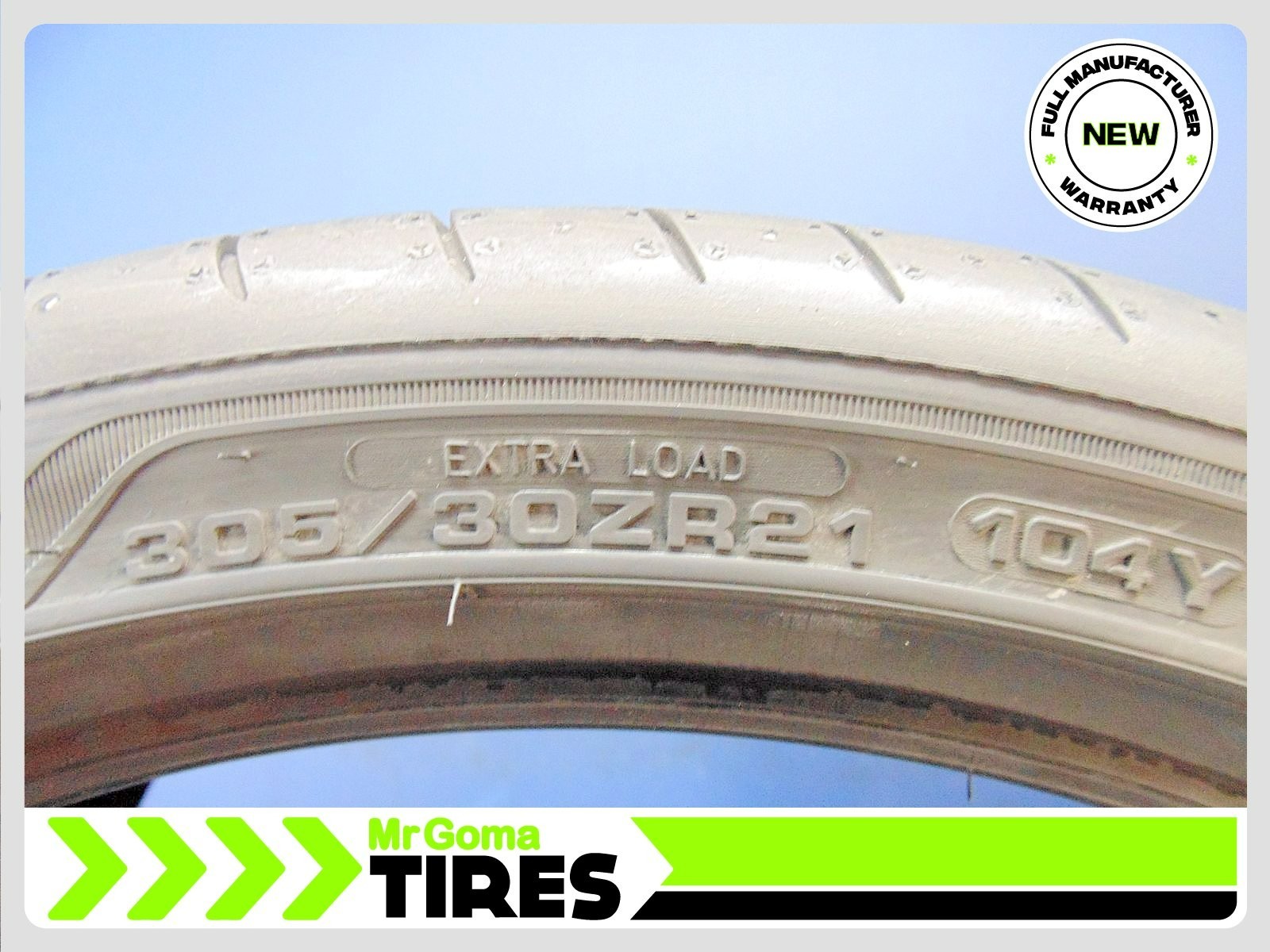 2 New Goodyear Eagle F1 Asymmetric 3 305/30ZR21 104Y XL NF0 Tires - 3053021
