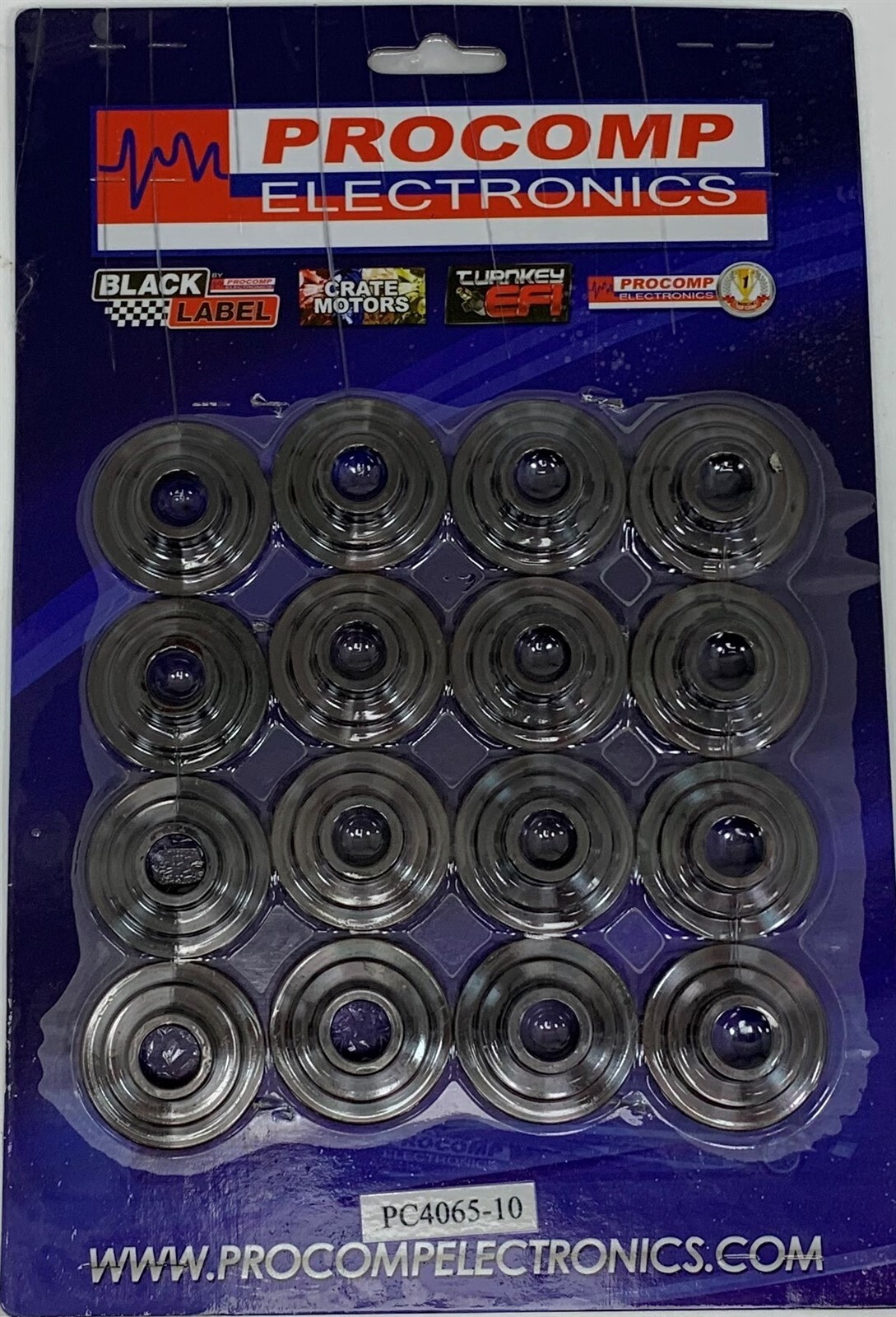 ProComp 10 Degree Big Block Chevy Steel Valve Spring Retainers 1.5" O.D.