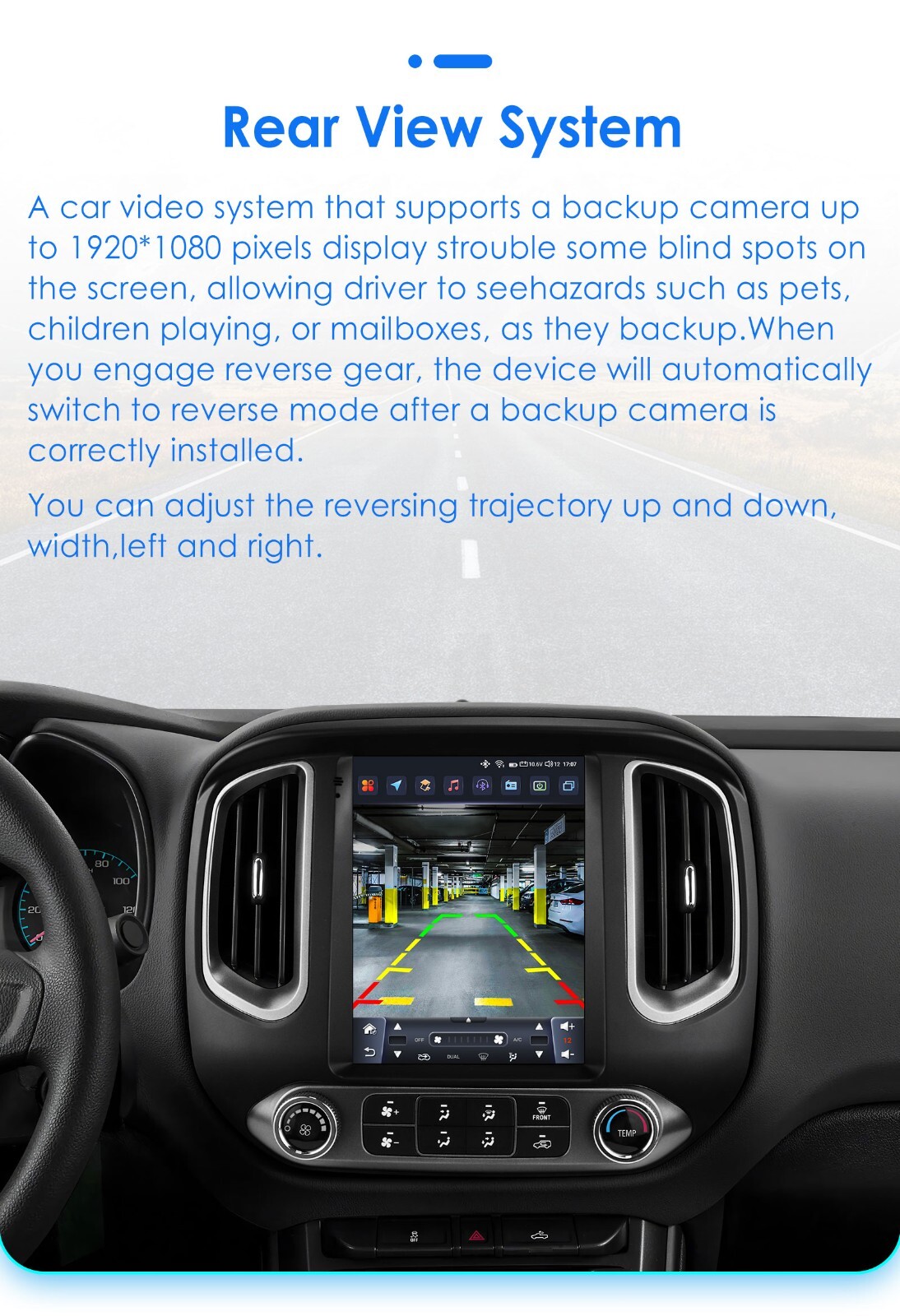 9.7" For Chevrolet Colorado GMC Canyon 15~18 Android Navigation Car GPS Stereo