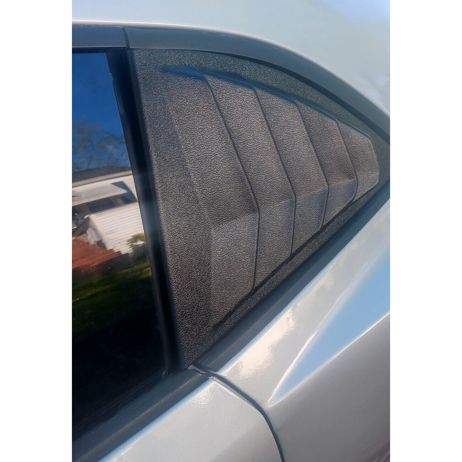 Rear & Side Window louvers Sun Shade Cover for Chevy Camaro 10-15 GT Lambo Style