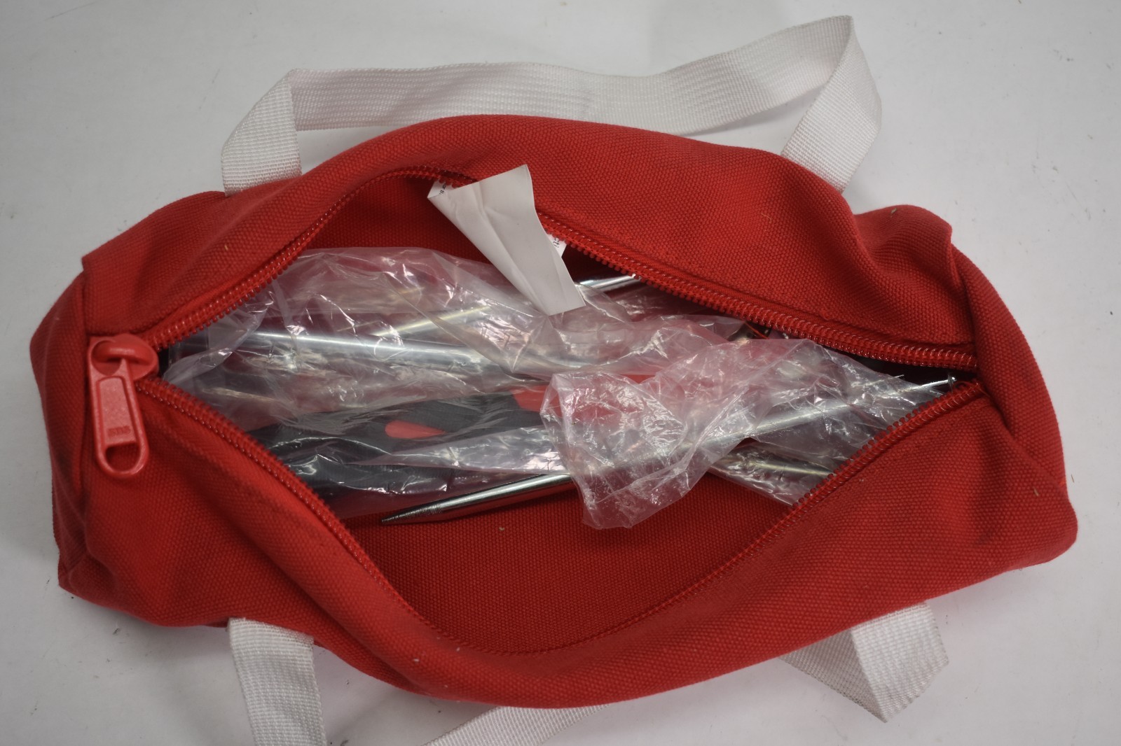 CoolCabanas Grass Kit Hammer & Stakes with Carry Pouch, Open Box