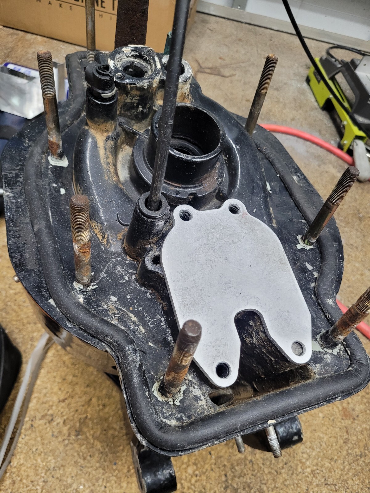 USA MADE Mercruiser Exhaust Block-off Plate Alpha Bravo