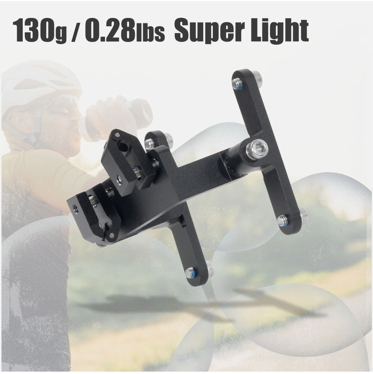 CyclingDeal Bicycle Saddle Double Water Bottle Cage Mount Holder Only