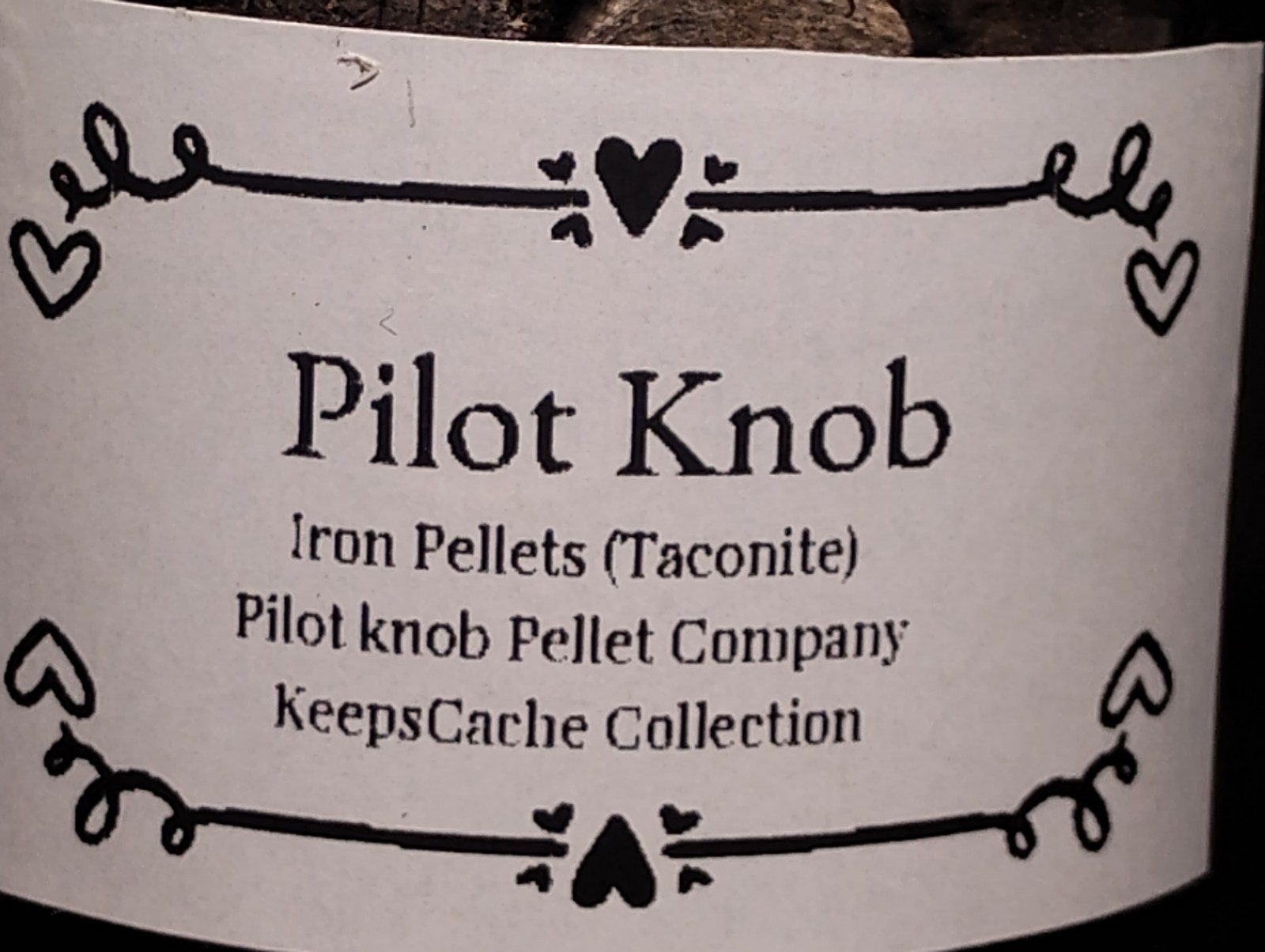 Vintage Pilot Knob Pellet Co. Iron Pellets - Missouri Mining History -...