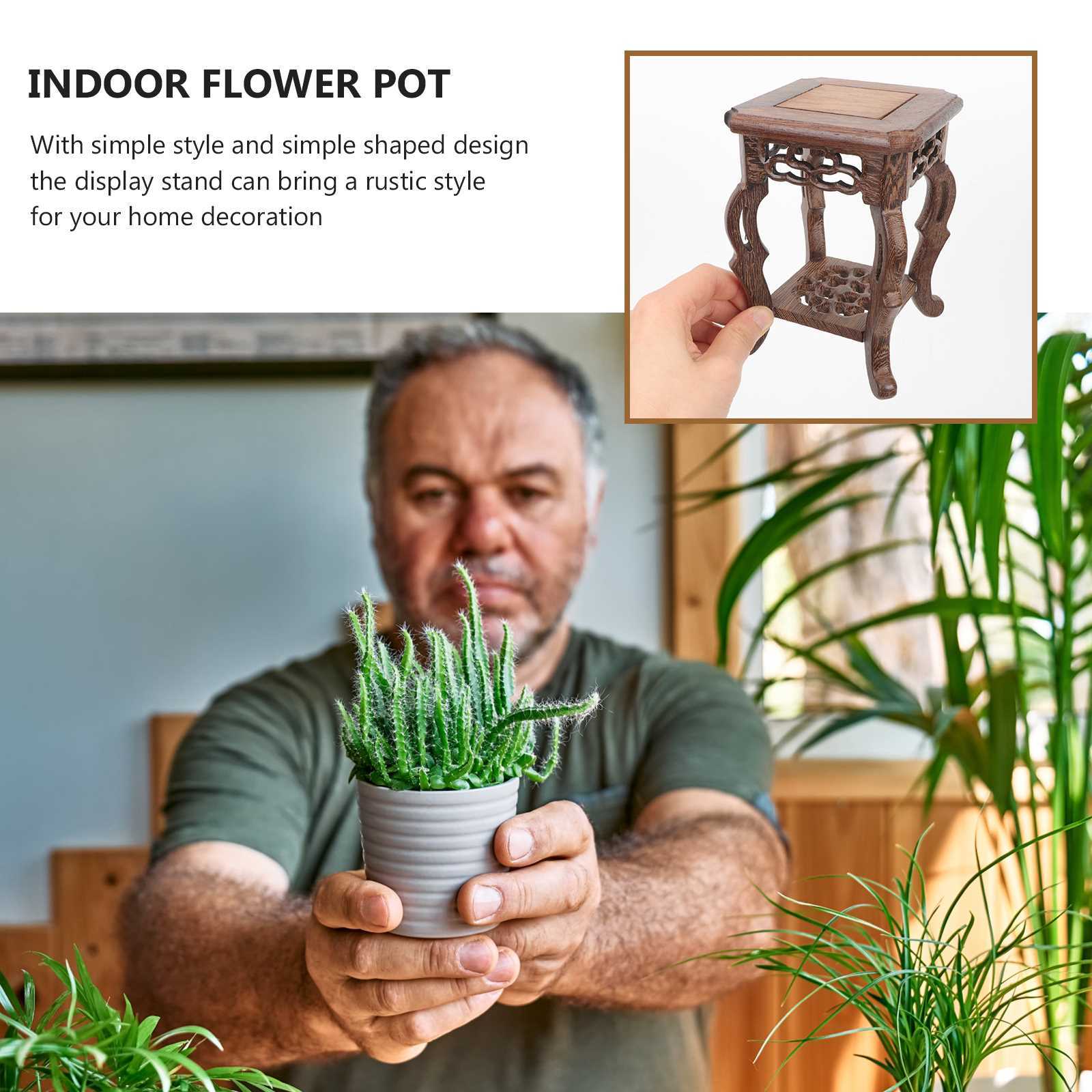 Potted Display Shelf Rack Plant Stand Holder Planter Stand Flowerpot Base New