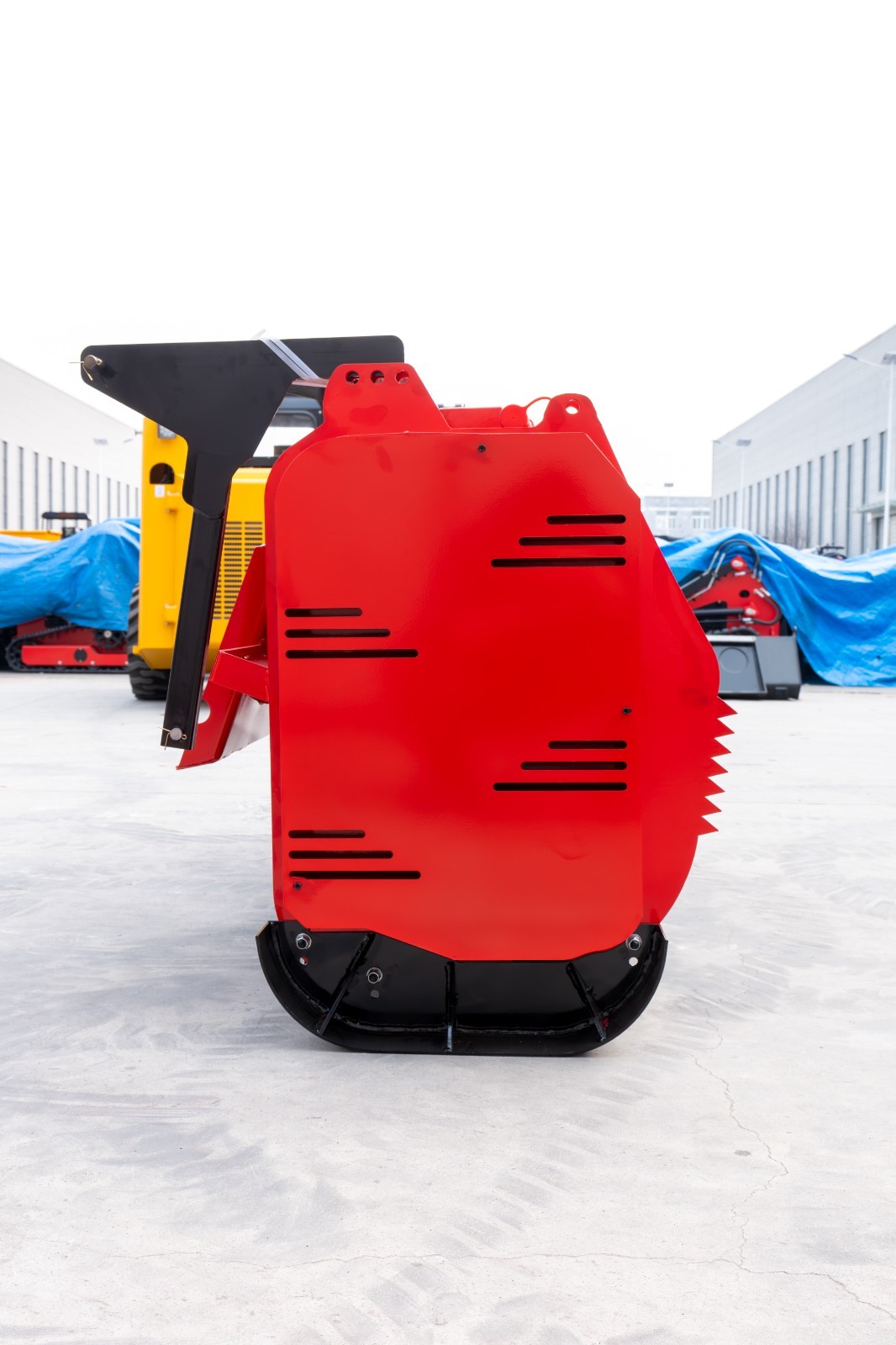 72" Drum Forestry Mulcher for Bobcat Skid Steer - Brush Cutter for Land Clearing