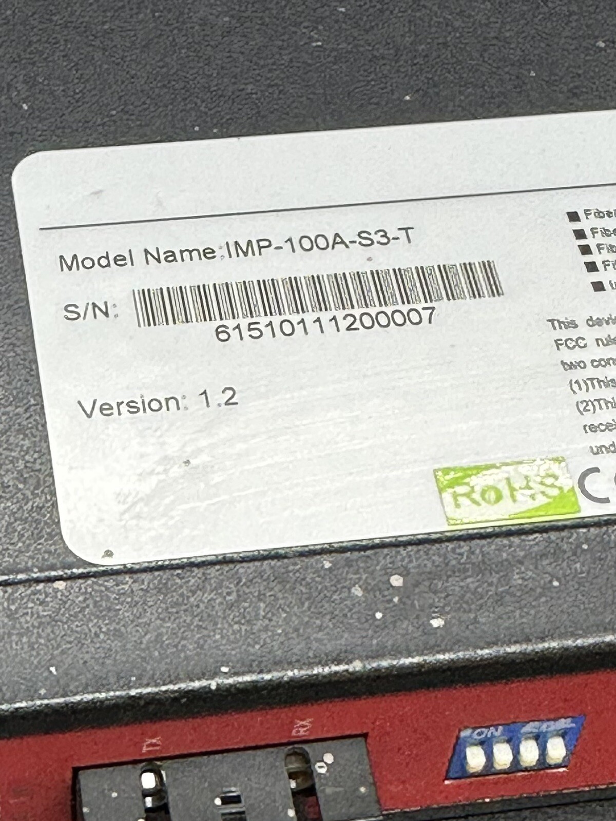 Antaira Technologies Optolinx IMP-100A-S3-T Industrial PoE Media Converter