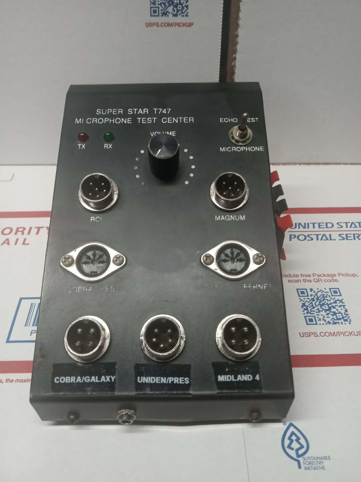 Superstar T747 CB Microphone Test Center