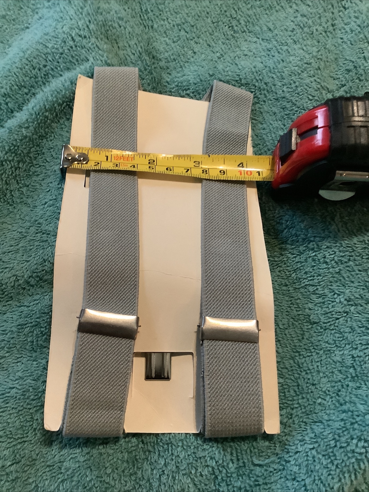 Toddlers Gray Adjustable Suspenders