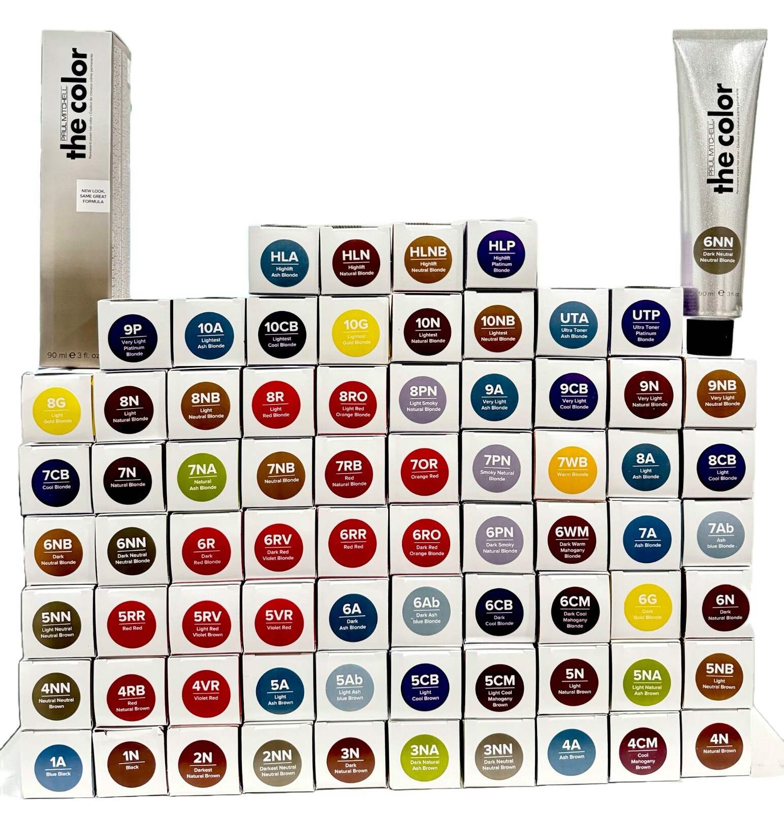 Paul Mitchell The Color Permanent Cream Hair Color 3.0 oz - Chose your Color