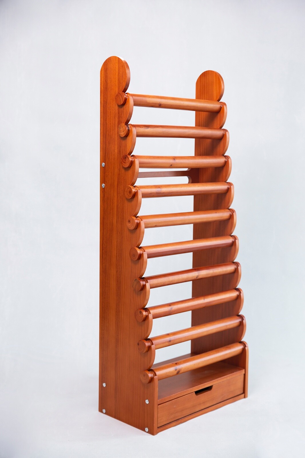 Giant 10 Tier Light Wood Bracelet & Bangles Display Stand Holder +Free Shipping