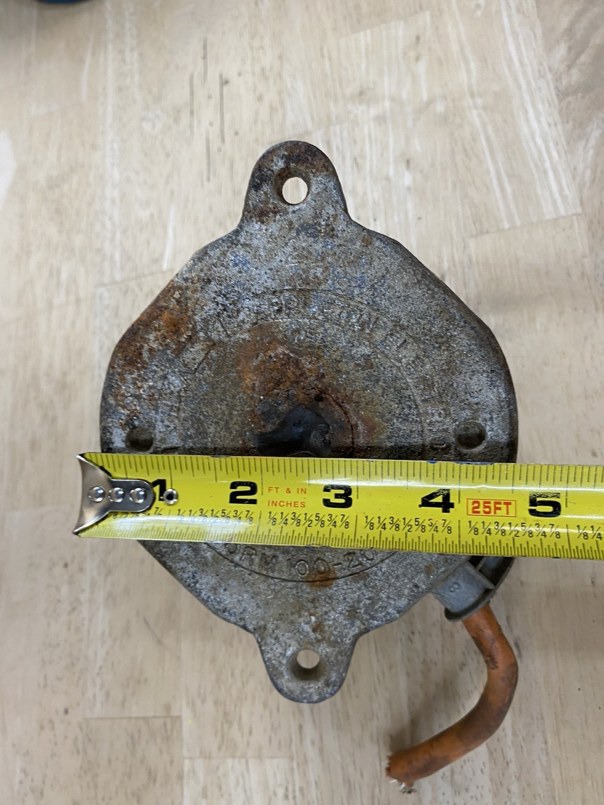 APPLETON EXPLOSION PROOF Glass industrial Light fixture Antique