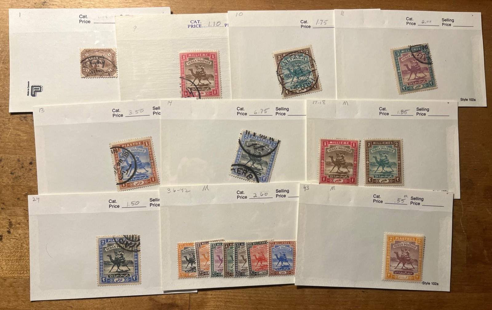 Sudan Lot from Dealer Stock