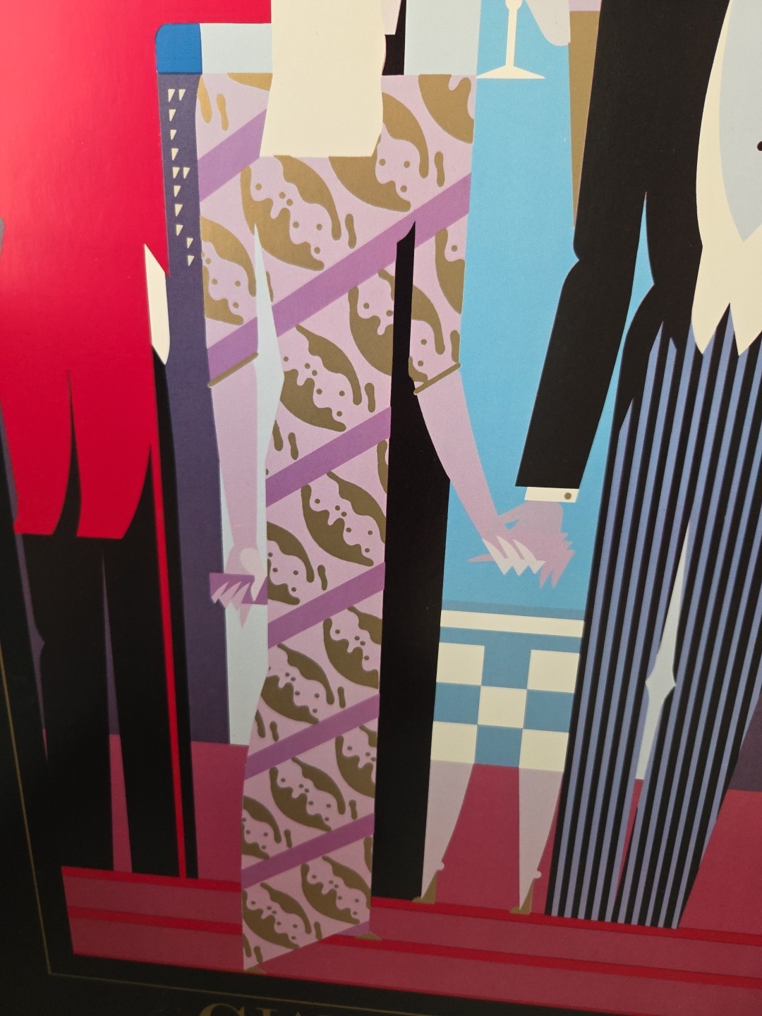 1984 GIANCARLO IMPIGLIA The Met Opera Poster On Board 25" × 30"