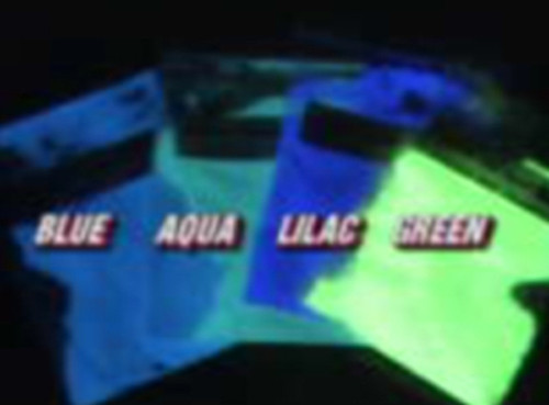 GLOW IN THE DARK PIGMENT POWDER COATING mix in solvent, latex, varnish, plastic