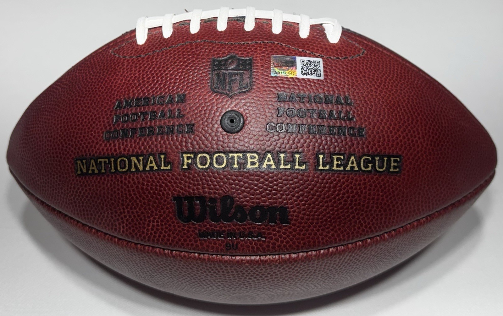 Pittsburgh Steelers Troy Polamalu Signed Autographed 2009 Game Used NFL Football