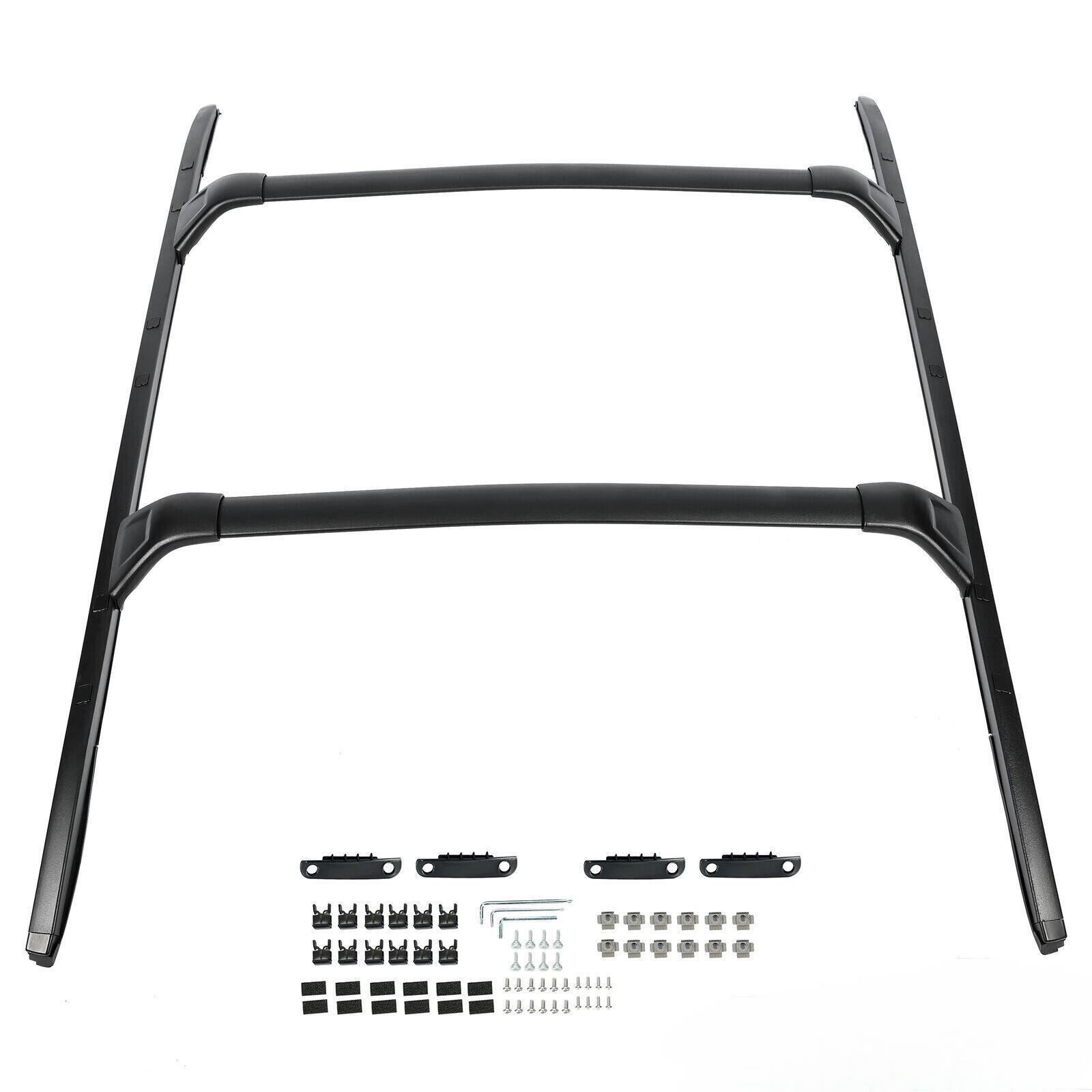 220 LBS Roof Racks Cross Bar Side Rail Fit for Mazda CX-5 CX5 2017-2024 Aluminum