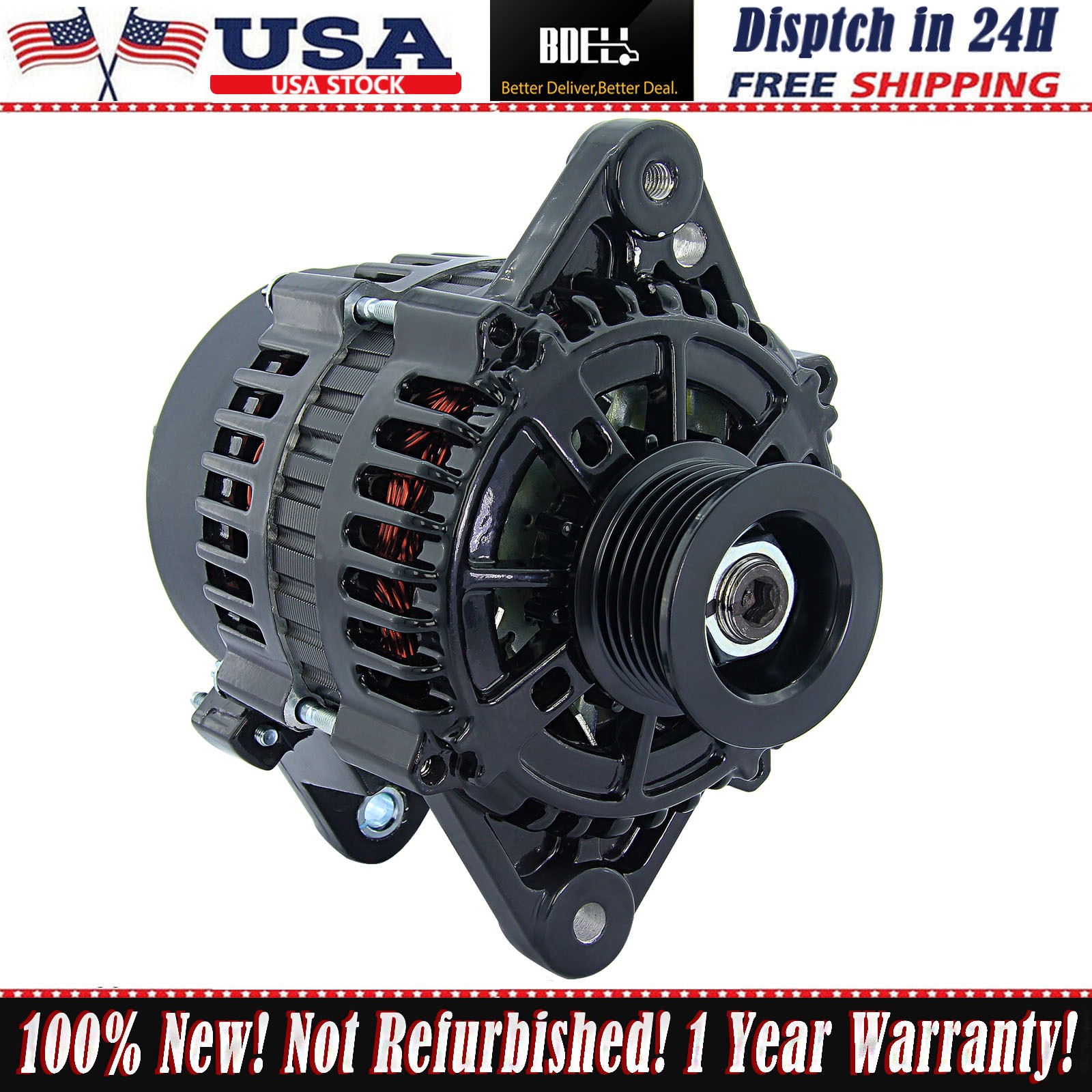 New Marine Alternator for Mercruiser 863077-1 19020611 863077T