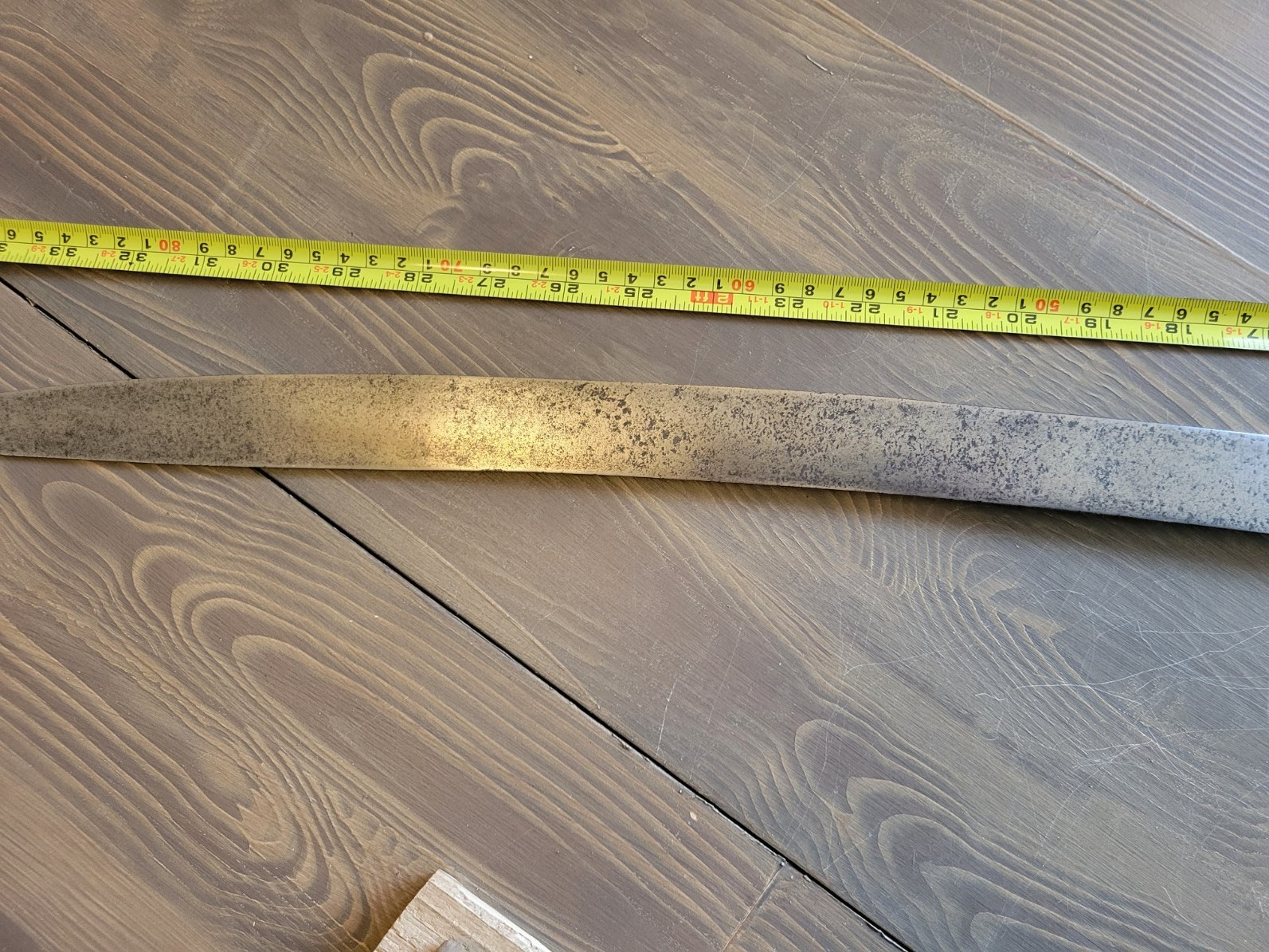 Mexican-Civil War Era Blacksmith Made Sword Used Free Shipping