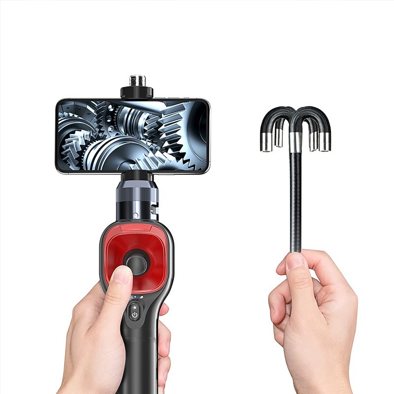 Vividia ME-610i/ME-410i Joystick Articulating Borescope 6mm/4mm Diameter for iOS