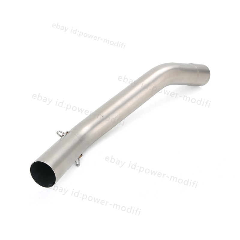 For Kawasaki Ninja ZX6R Carbon Exhaust Muffler Mid Link Pipe Slip On ZX636 09-23