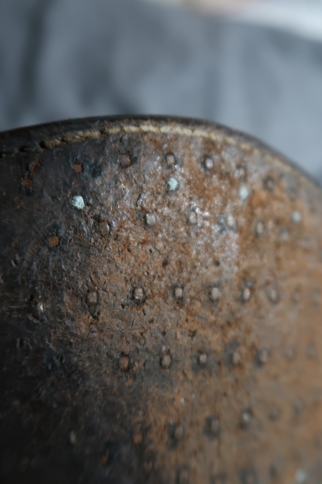 WW2 BRITISH ARMY AMMO BOOTS HOBNAILED LEATHER SOLES SIZE 9