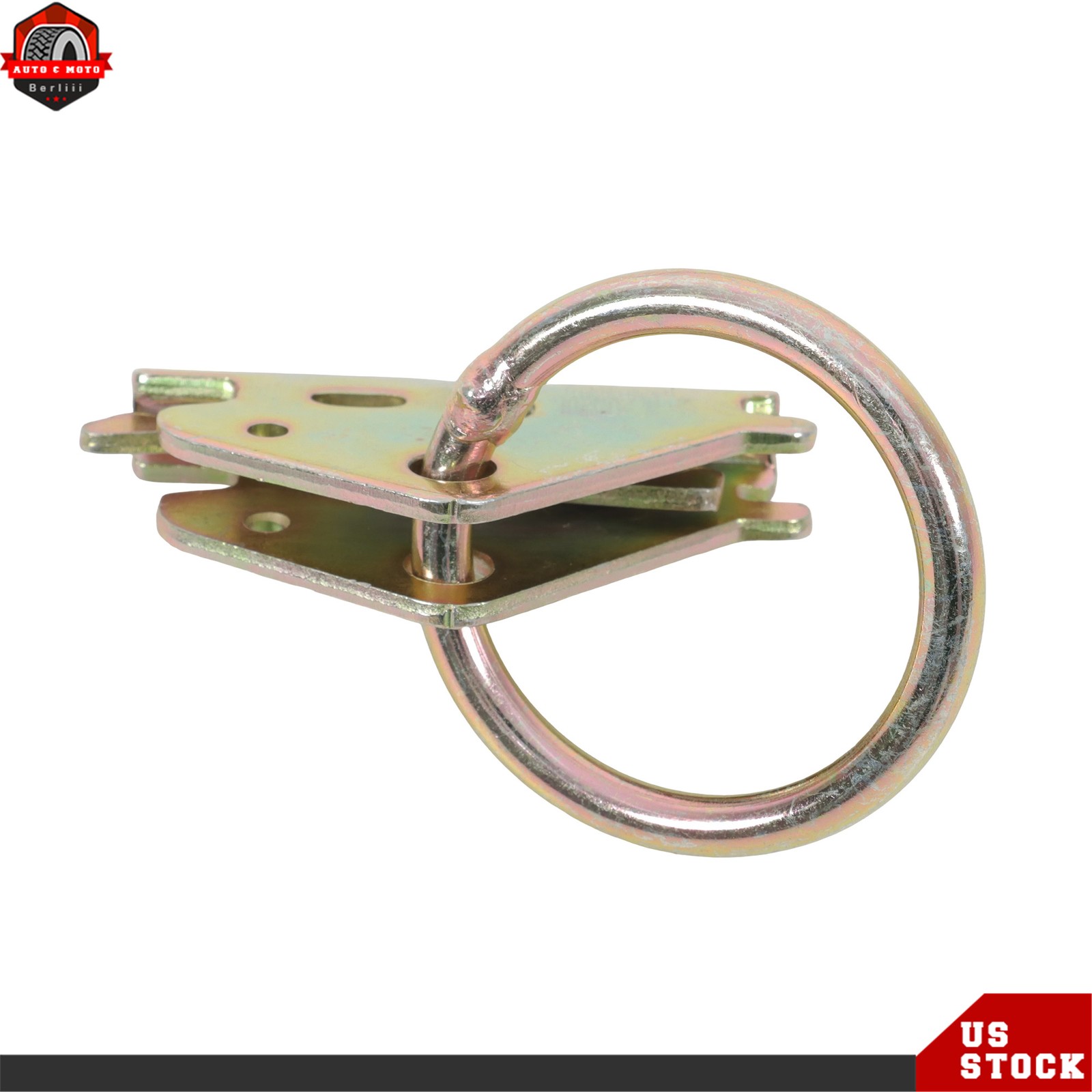 Fit For E Track Tie Down Rail Kit 5' E Track Rails Enclosed Cargo Trailer 34 PCS