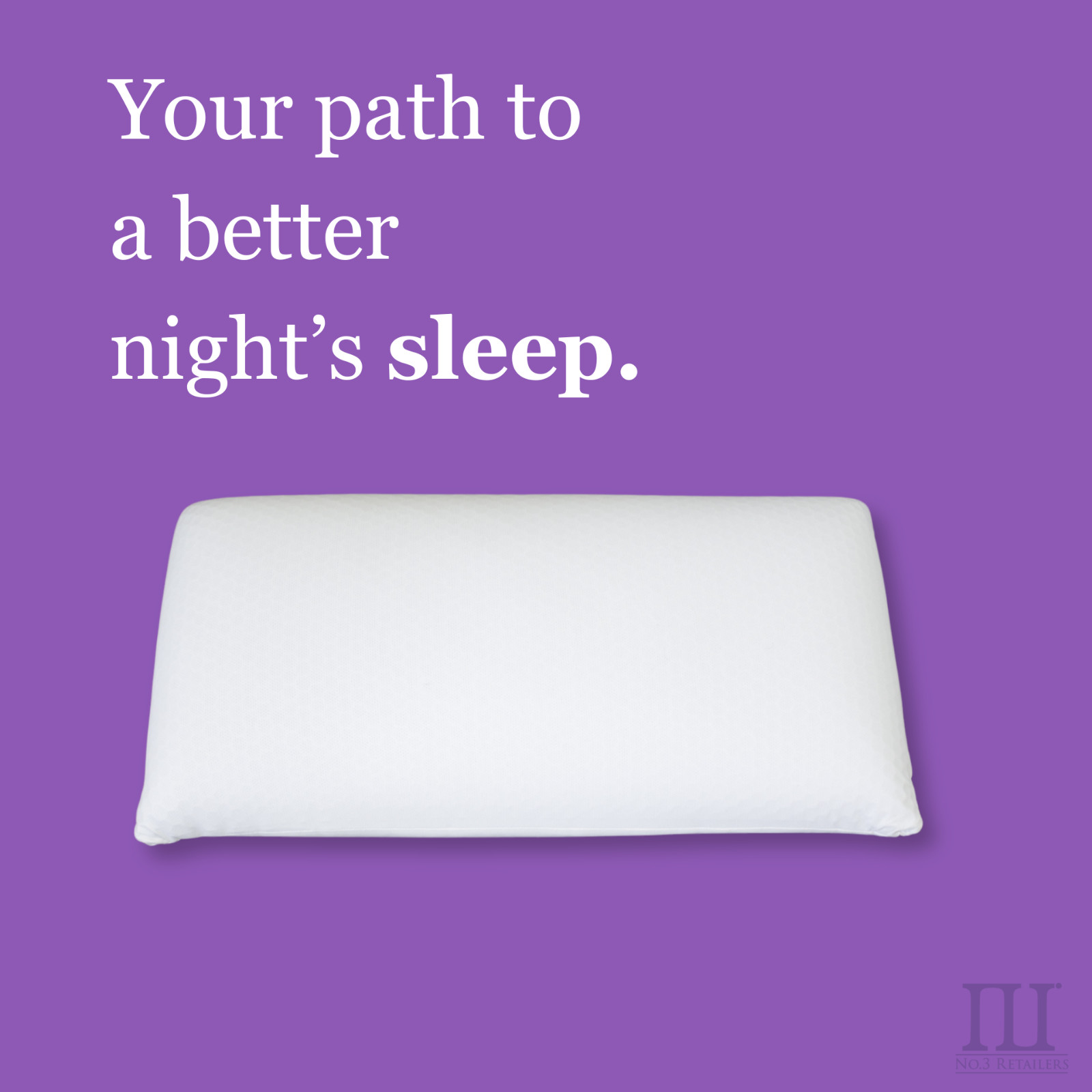 Purple Harmony Pillow The Greatest Ever Invented, King, Low / Medium / Tall Size