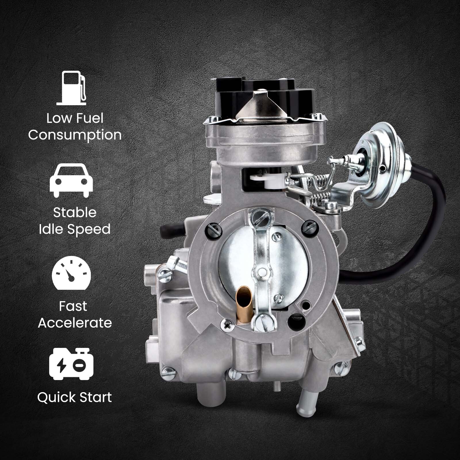 Carburetor YFA For Ford F100 F150 4.9L 300 Cu 1-barrel Carburettor Carby Kit