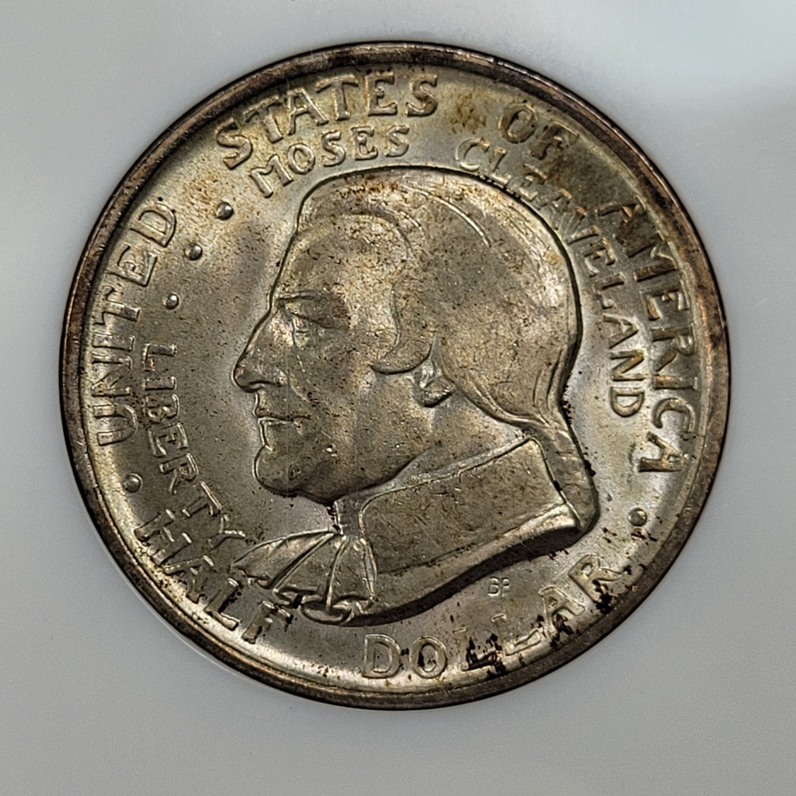 1936 50c CLEVELAND Commemorative Half Dollar NGC MS65 Old Fatty Full Holo *M899