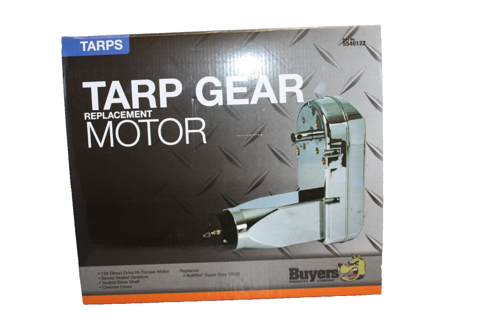 Buyers 5540122 900W/73:1 Electric Tarp Gear Motor (Roll-Rite® Super Duty® 10122)