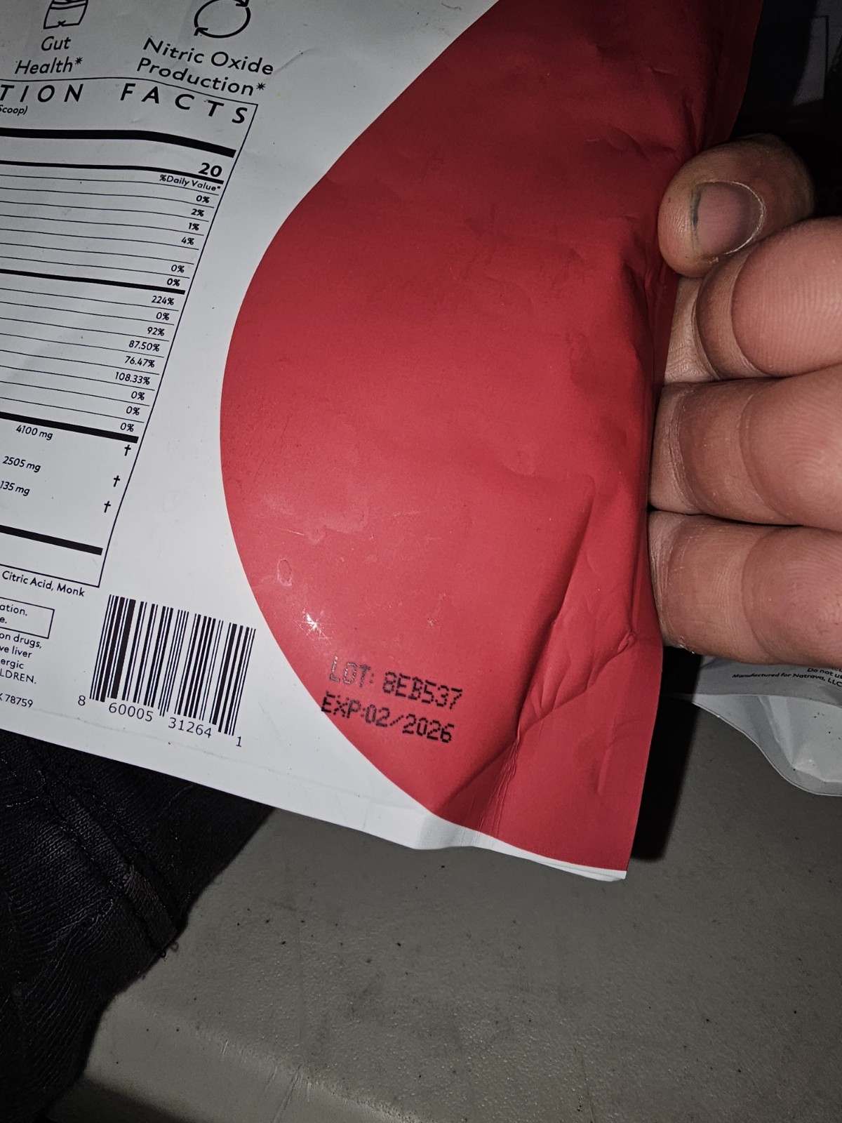 Lot Of 5 Bags Of Natrava Beet+ Powder