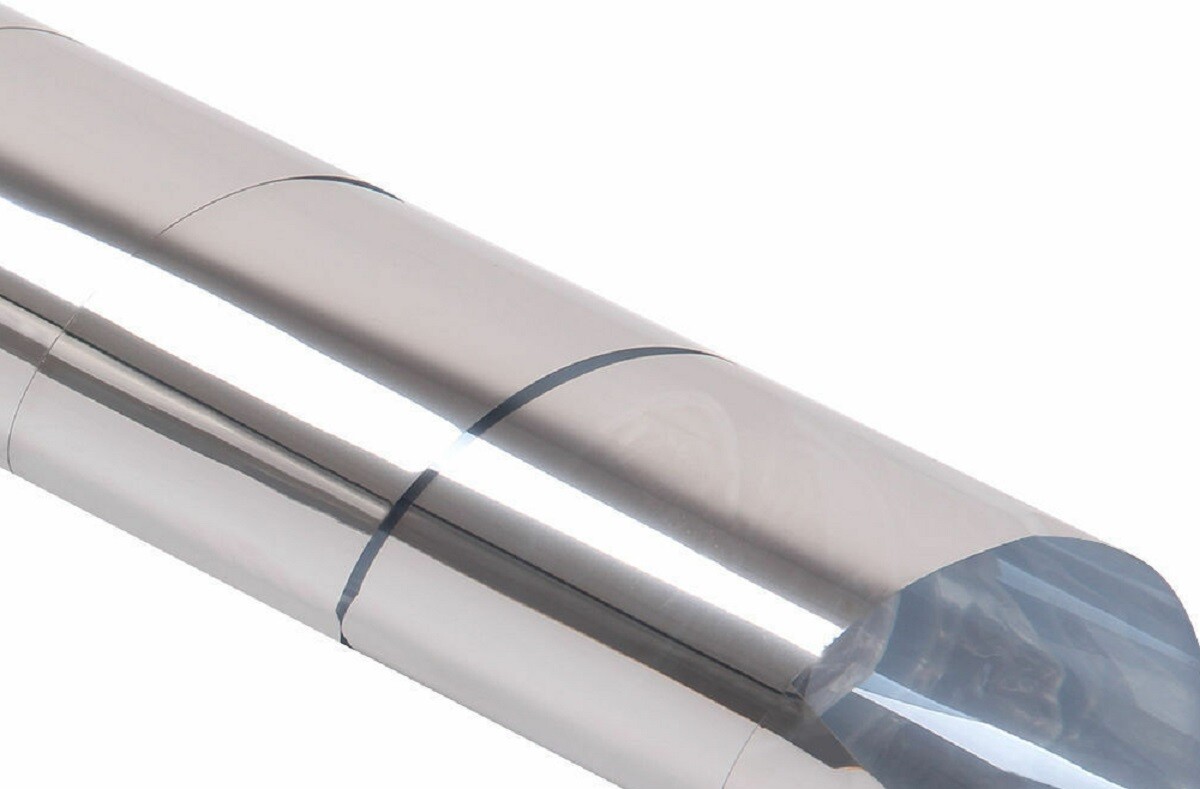 Intersolar® Silv05 Window Film One Way Mirror Silver 5 (Very Dark) Free shipping