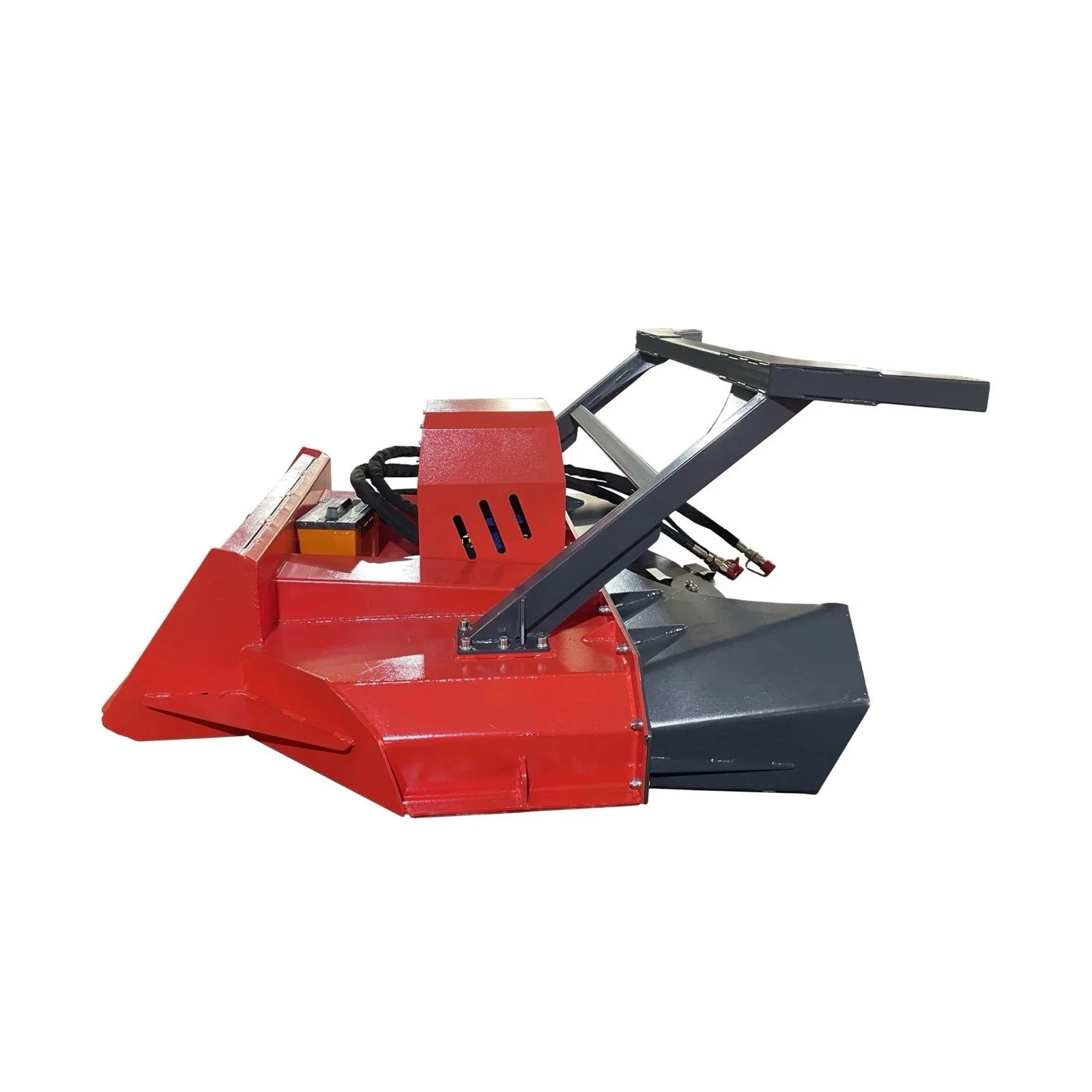 Raytree Forestry Disc Mulcher Shredder Heavy Duty Skid Steer Attachment High Flo