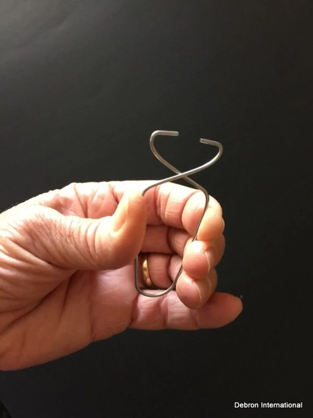 (10 Pack) 3" Wire Clip Hanger Pinch Hooks for Drop and Suspended Track Ceiling