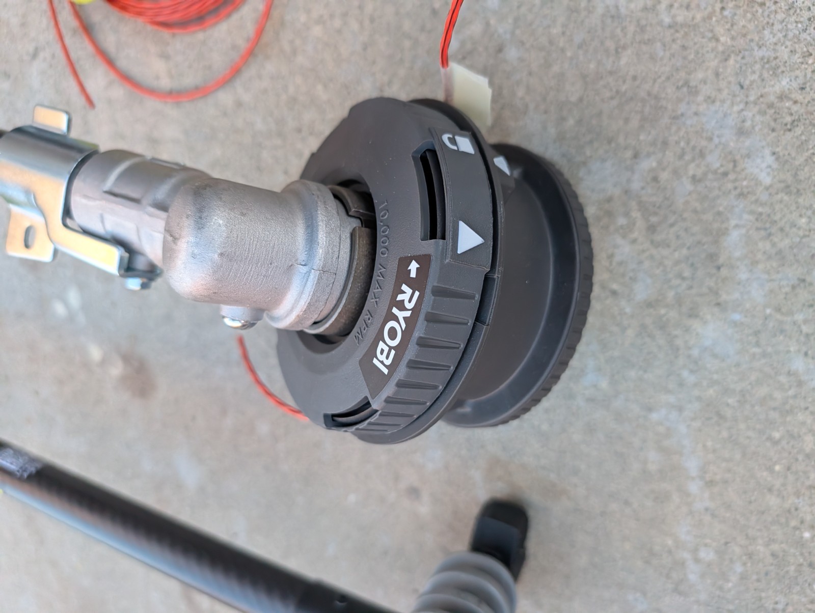 NEW OB RYOBI RY40HPST01 40V Brushless 16" Carbon Fiber Shaft String Trimmer