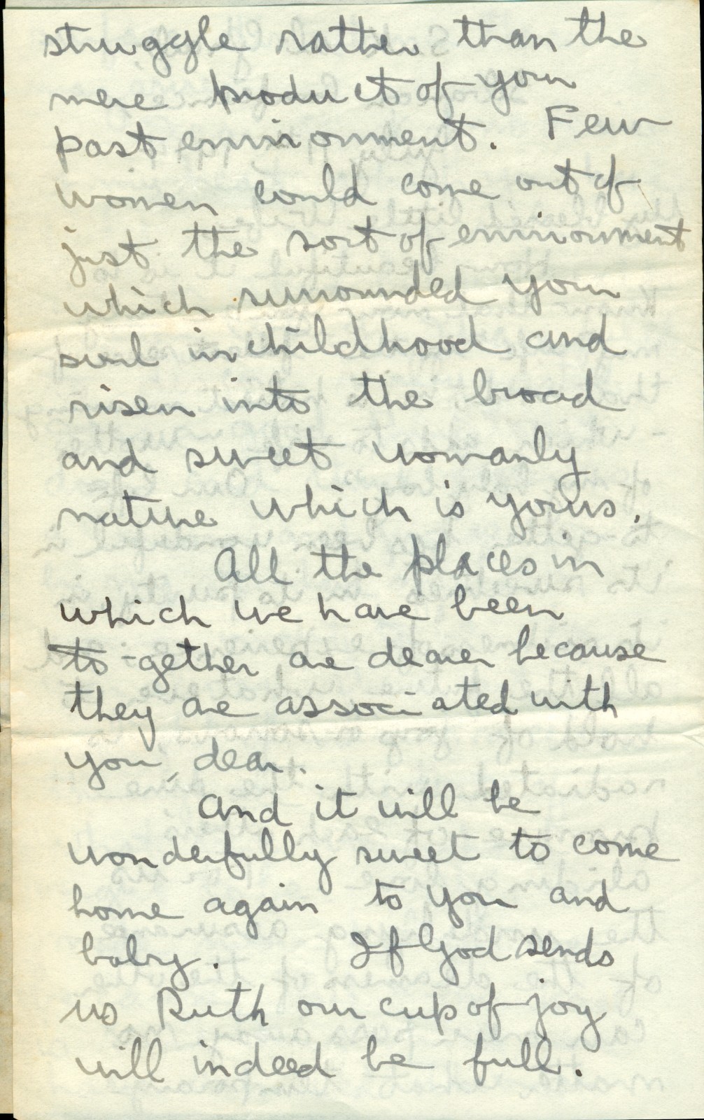 S. Ralph Harlow 1914 17 Days Before Start WWI Love Letter Souk el Gharb Lebanon