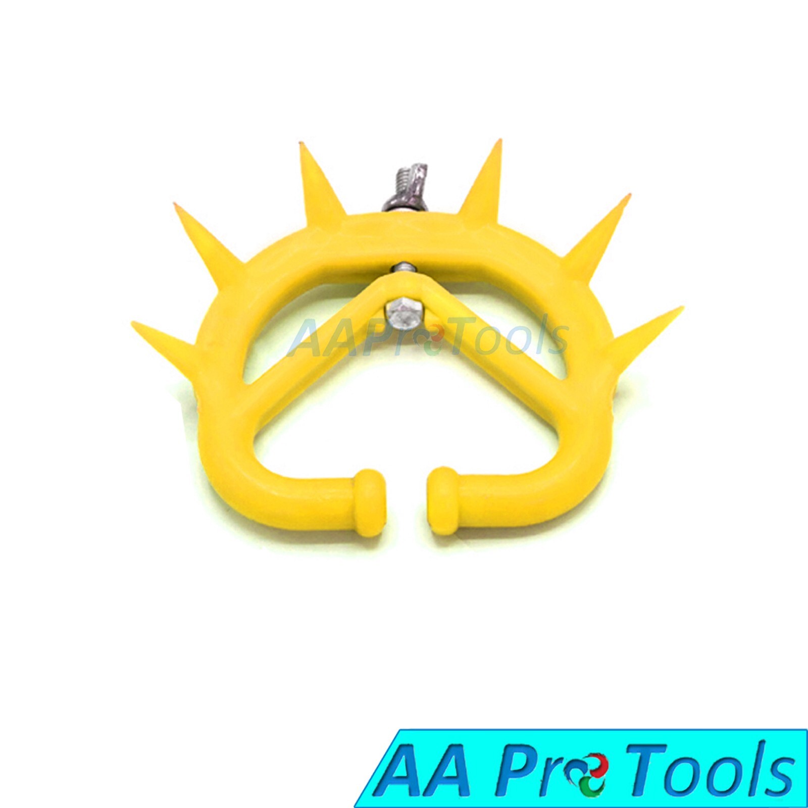 3 Cattle Nose Ring Anti Milk Sucking Preventer Cow Nose Thorn Calf Weaner Yellow