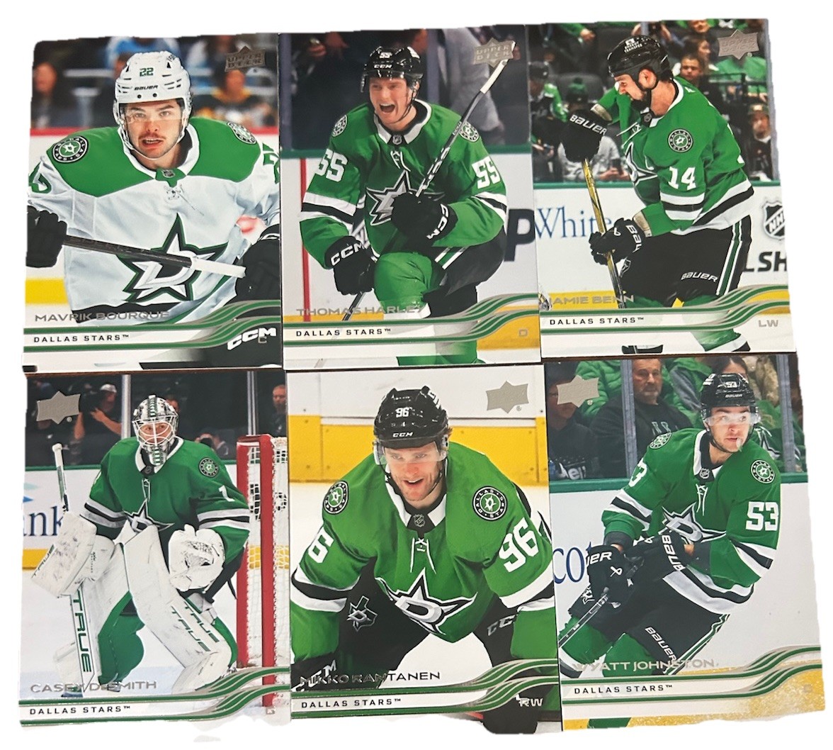 Dallas Stars 2025-26 UD Series 2 Team Set (6 Cards)