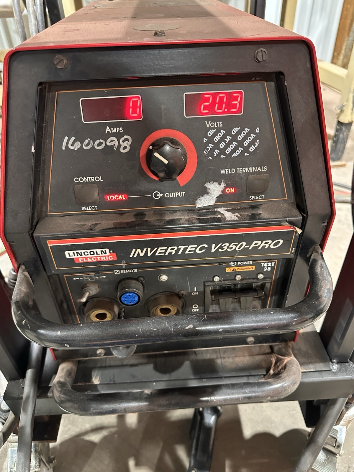 Lincoln Electric Invertec V350-Pro Welder WORK READY FREE SHIPPING