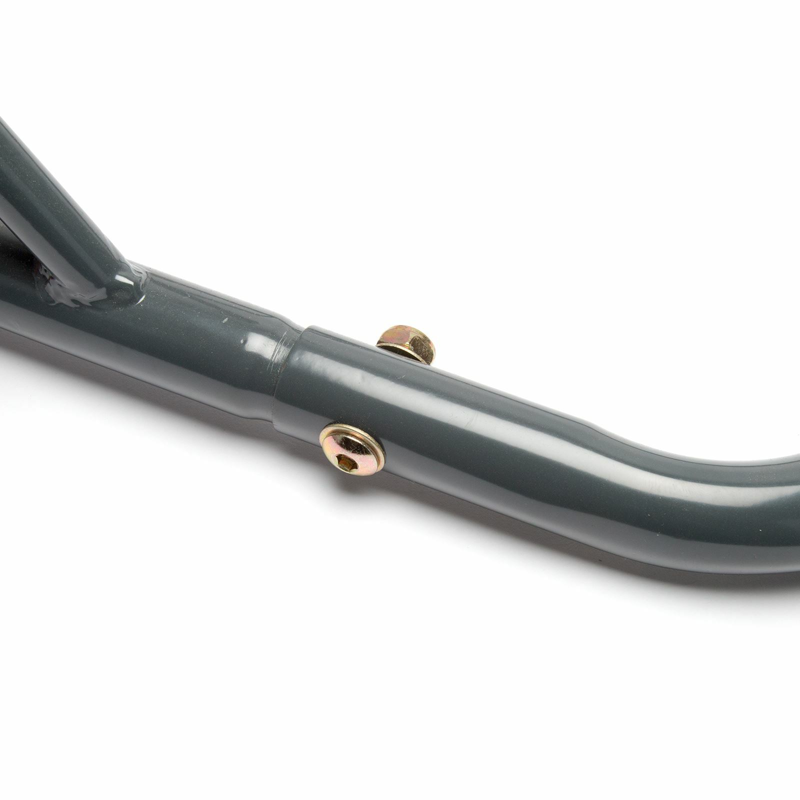 MPW Race Dept for Motorcycle Rear Paddock Stand with V-Adapters in Grey/Orange