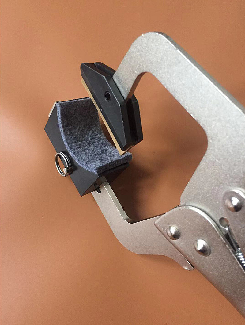 Handheld Fret Press (include 2 neck cauls) + 9 Inserts