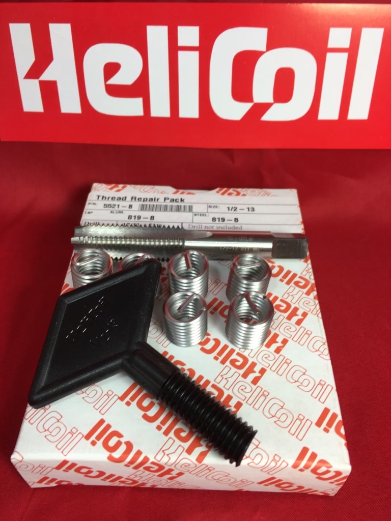 Thread Repair Kit 1/2-13 UNC SAE With 6 Inserts 5521-8 On SALE 21.95
