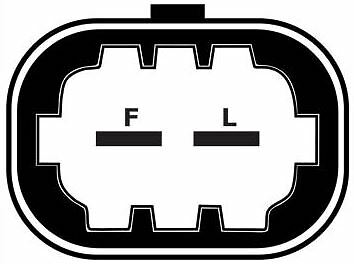 Self-Exciting ALTERNATOR VOLTAGE REGULATOR DENSO 126600-3060 IN6324SE